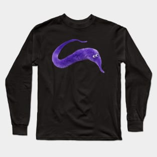 Purple Worm Long Sleeve T-Shirt